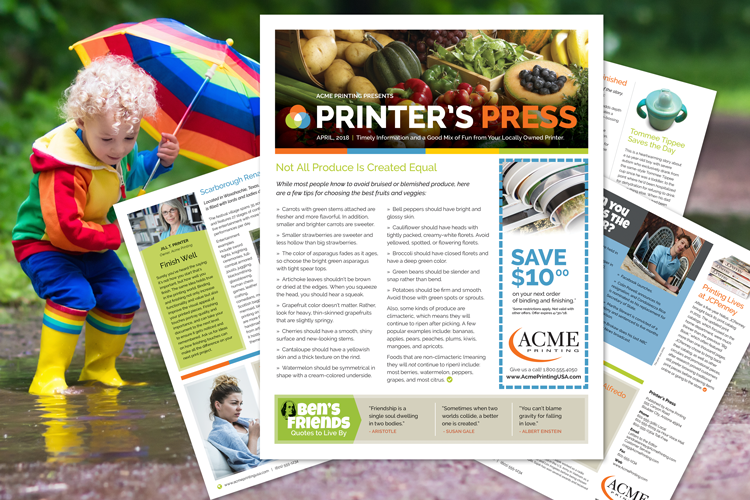 Brochures & Newsletters